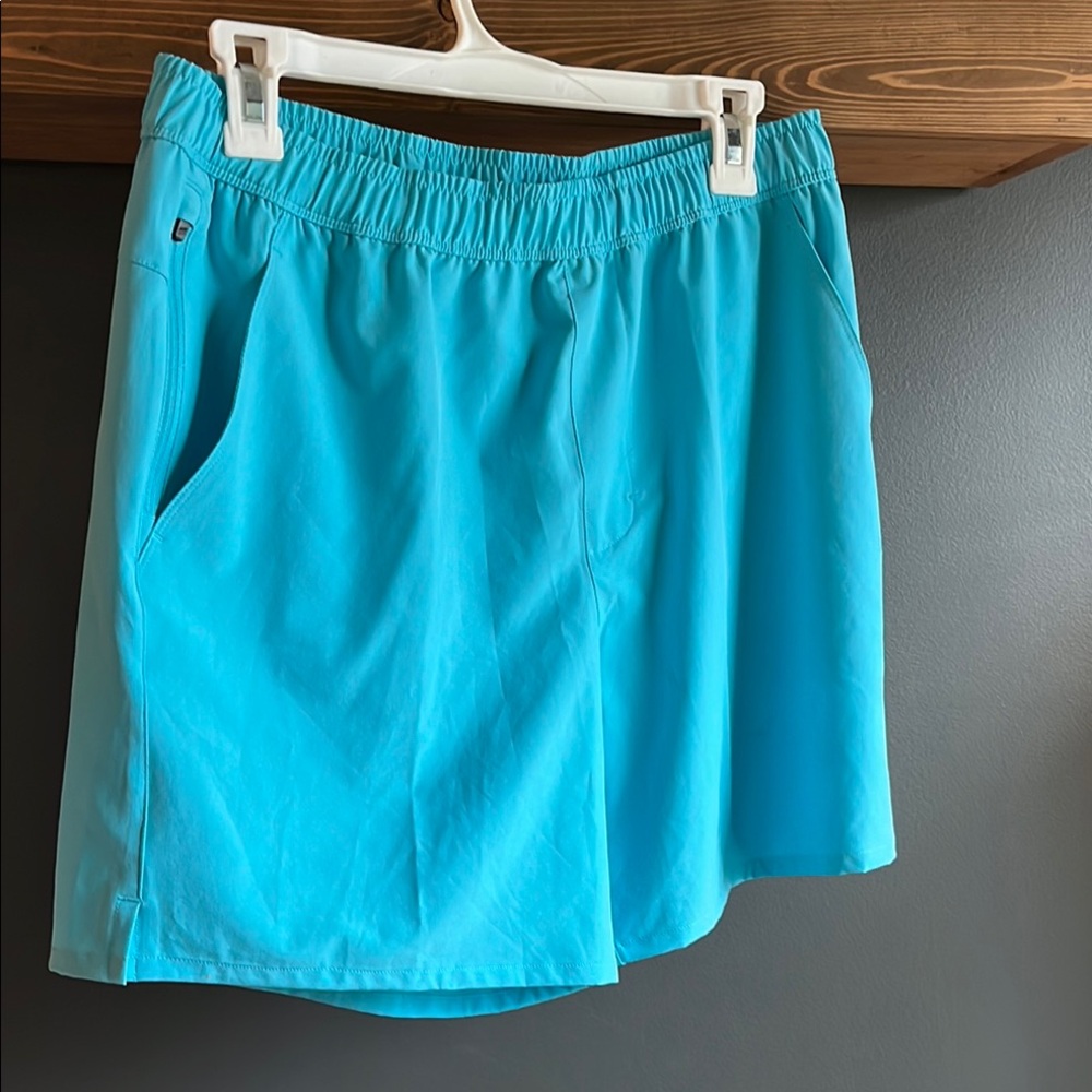 DSG Blue Athletic Shorts Moisture-Wicking Lightweight